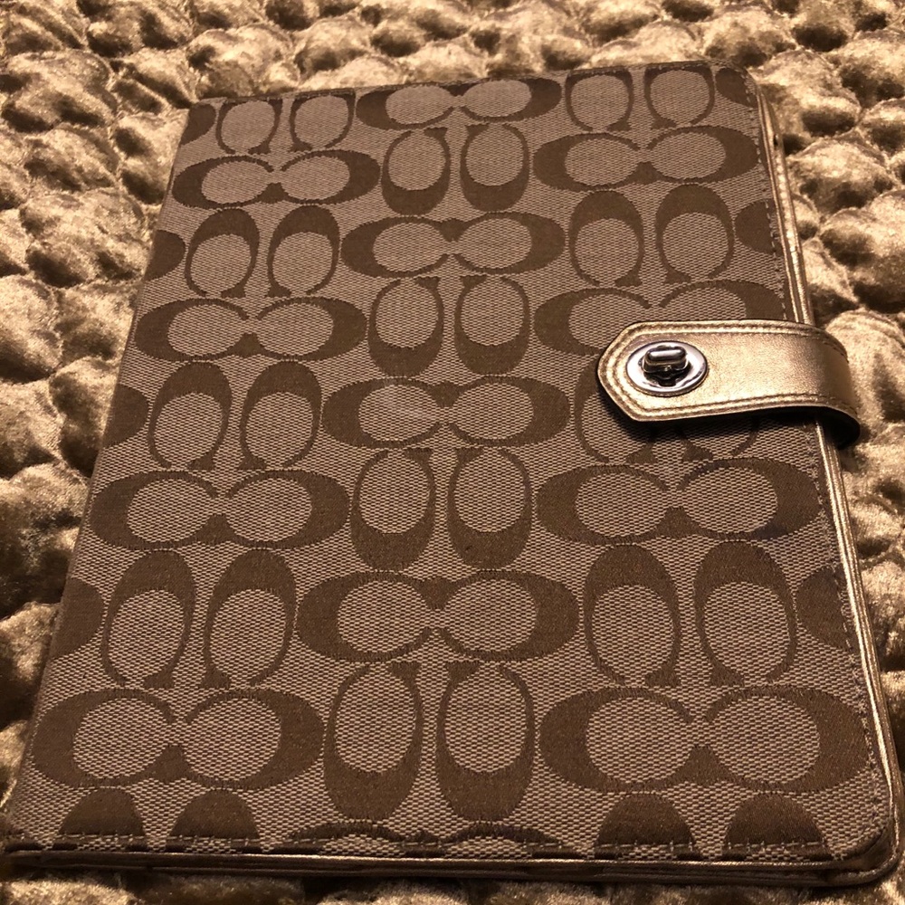 Coach iPad Case